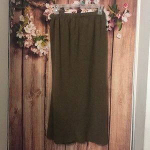 ⚜️’ROAMAN’S’⚜️BROWN KNOT PLUS SIZE SKIRT
